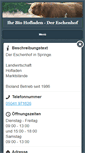 Mobile Screenshot of biobauerbartels.de